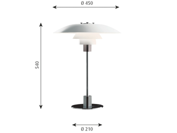 PH 4/3 - Table lamp by Louis Poulsen - view 3